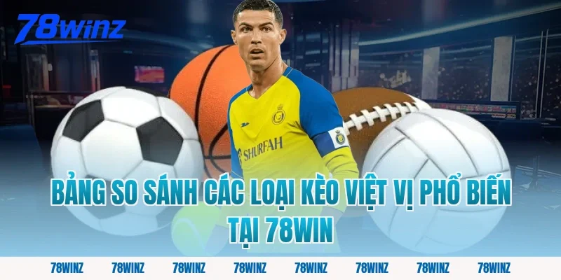 Bảng So Sánh Các Loại Kèo Việt Vị Phổ Biến Tại 78win