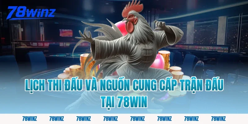 Lịch Thi Đấu Và Nguồn Cung Cấp Trận Đấu Tại 78Win
