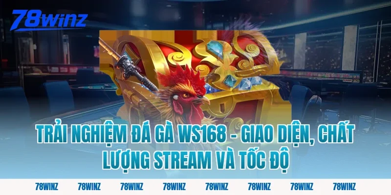 Trải Nghiệm Đá Gà WS168 – Giao Diện, Chất Lượng Stream Và Tốc Độ